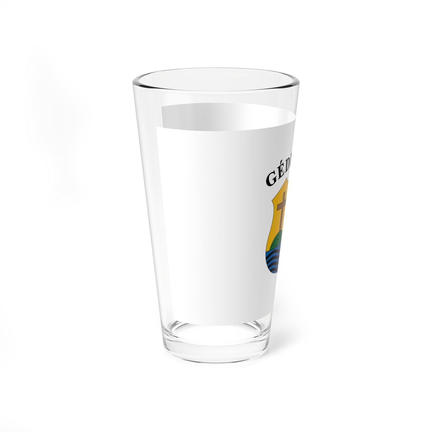 Flag of Gederlak (Hungary) Pint Glass 16oz