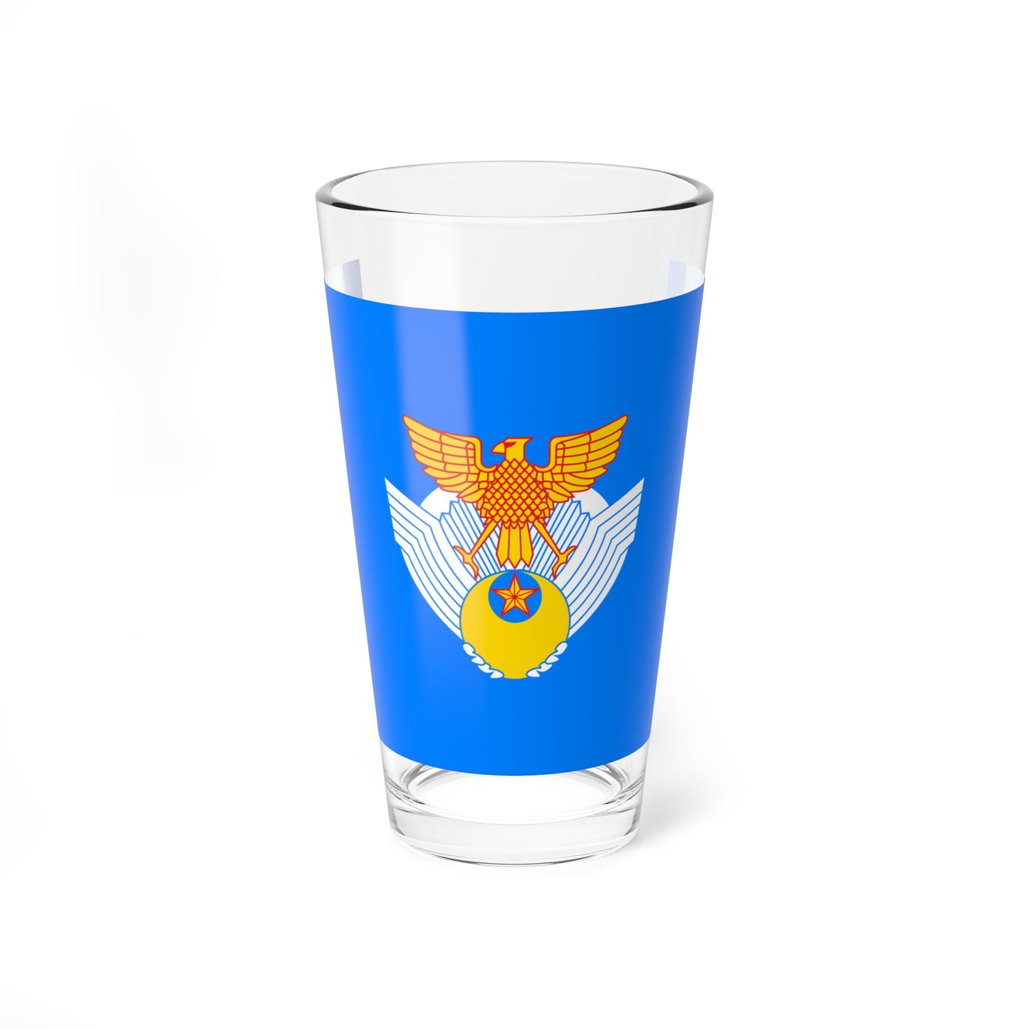 Flag of the Japan Air Self-Defense Force 1957-1972 (Japan) Pint Glass 16oz