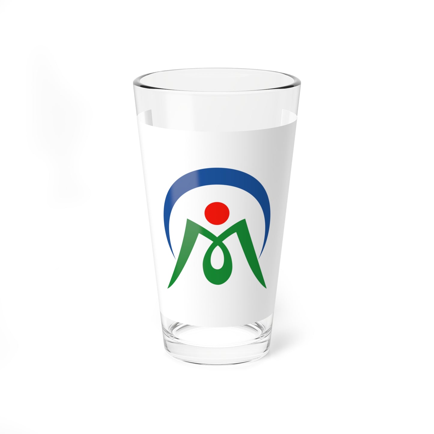 Flag of Mimasaka Okayama (Japan) Pint Glass 16oz