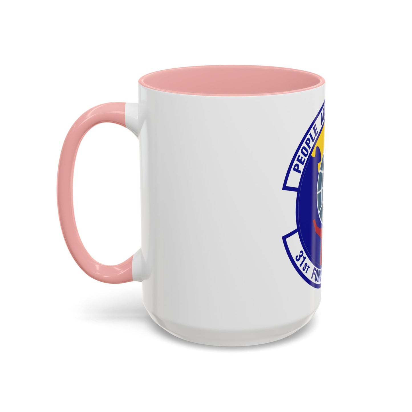 31st Force Support Squadron (U.S. Air Force) Accent Coffee Mug