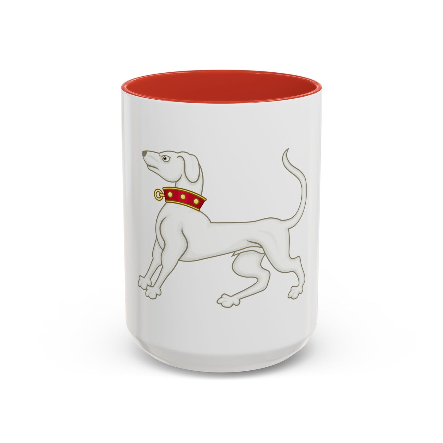 Greyhound of Richmond Badge of Henry VII - Accent Coffee Mug