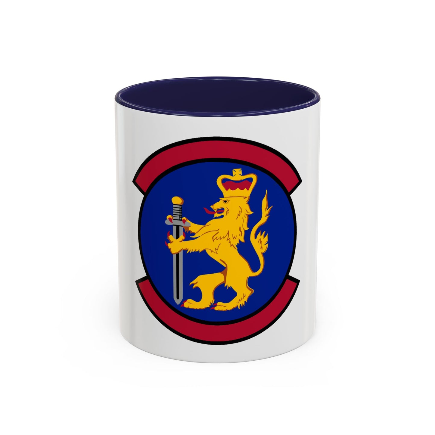 100 Security Forces Squadron USAFE (U.S. Air Force) Accent Coffee Mug