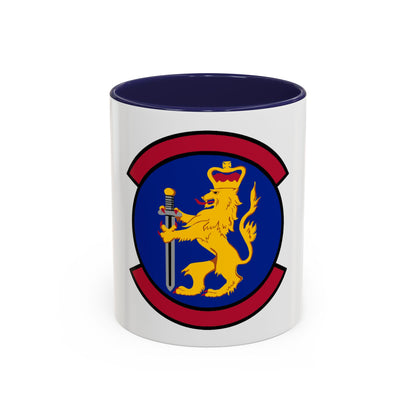 100 Security Forces Squadron USAFE (U.S. Air Force) Accent Coffee Mug