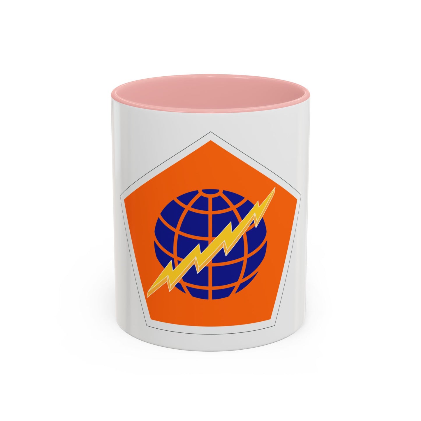 505 Signal Brigade (U.S. Army) Accent Coffee Mug