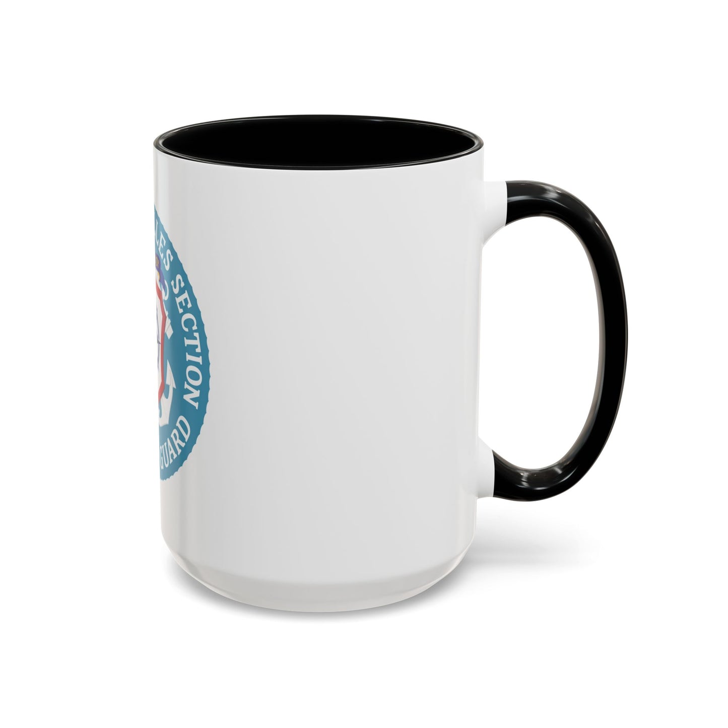 USCG Greater Antilles Section (U.S. Coast Guard) Accent Coffee Mug