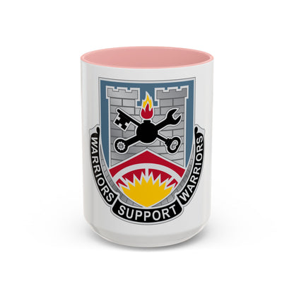 142d Engineer Battalion North Dakota National Guard (U.S. Army) Accent Coffee Mug