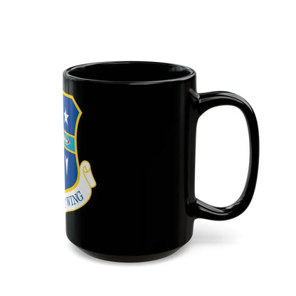 109th Airlift Wing (U.S. Air Force) Black Coffee Mug-Go Mug Yourself