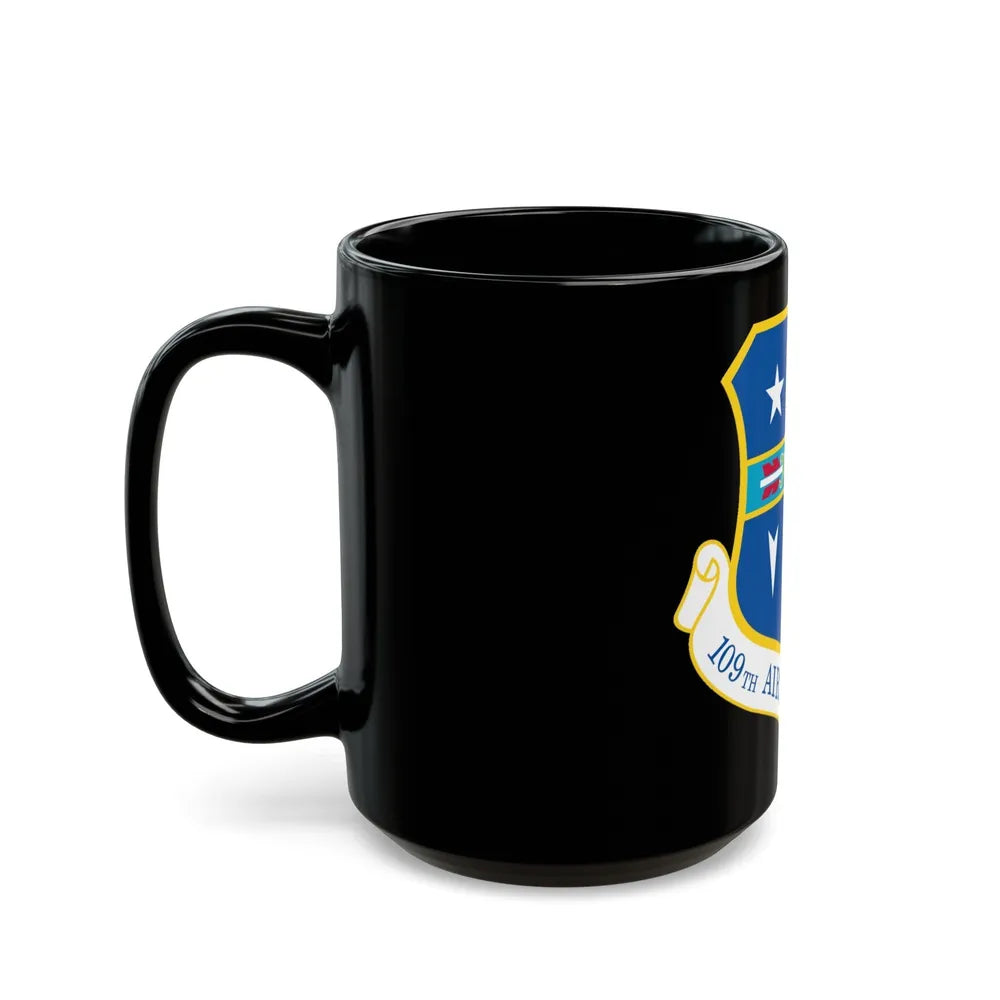 109th Airlift Wing (U.S. Air Force) Black Coffee Mug-Go Mug Yourself