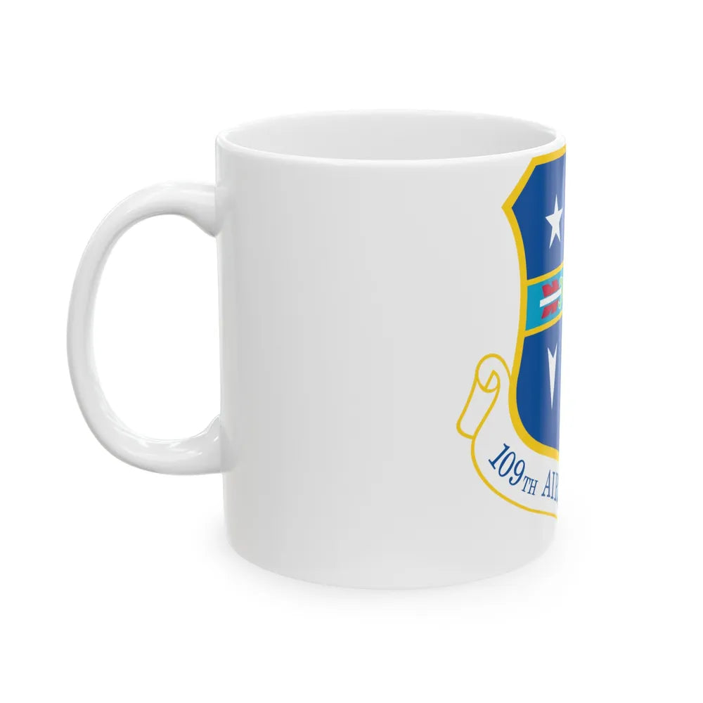 109th Airlift Wing (U.S. Air Force) White Coffee Mug-Go Mug Yourself