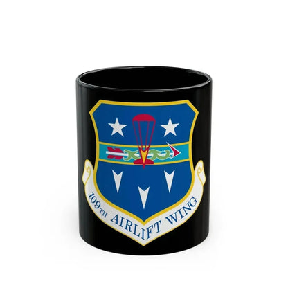 109th Airlift Wing (U.S. Air Force) Black Coffee Mug 11oz - Go Mug Yourself