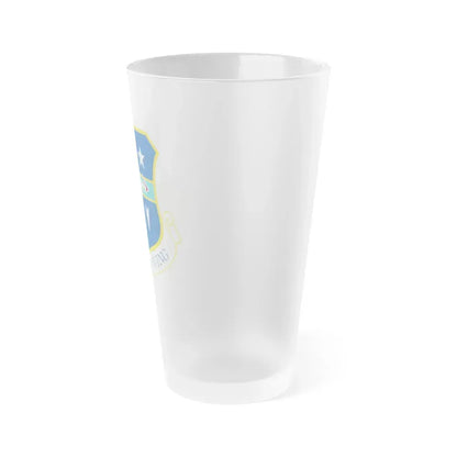 109th Airlift Wing (U.S. Air Force) Frosted Pint Glass 16oz - Go Mug Yourself