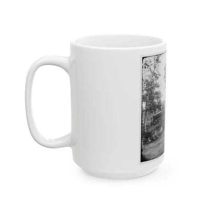 Chattanooga, Tenn., Vicinity. Blockhouse On The Nashville & Chattanooga Railroad (U.S. Civil War) White Coffee Mug-Go Mug Yourself