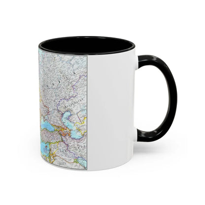 Europe (1992) (Map) Accent Coffee Mug-Go Mug Yourself