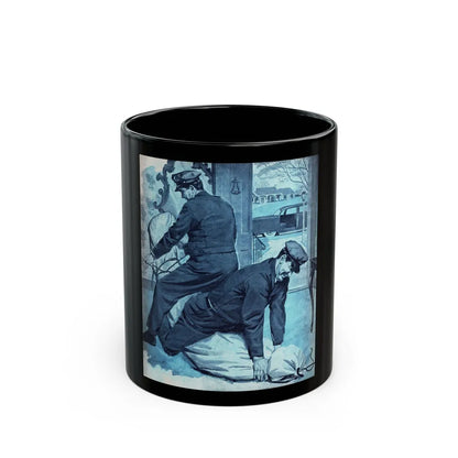 Disposal Service, Bluebook Magazine, January 1956 - Black Coffee Mug-11oz-Go Mug Yourself