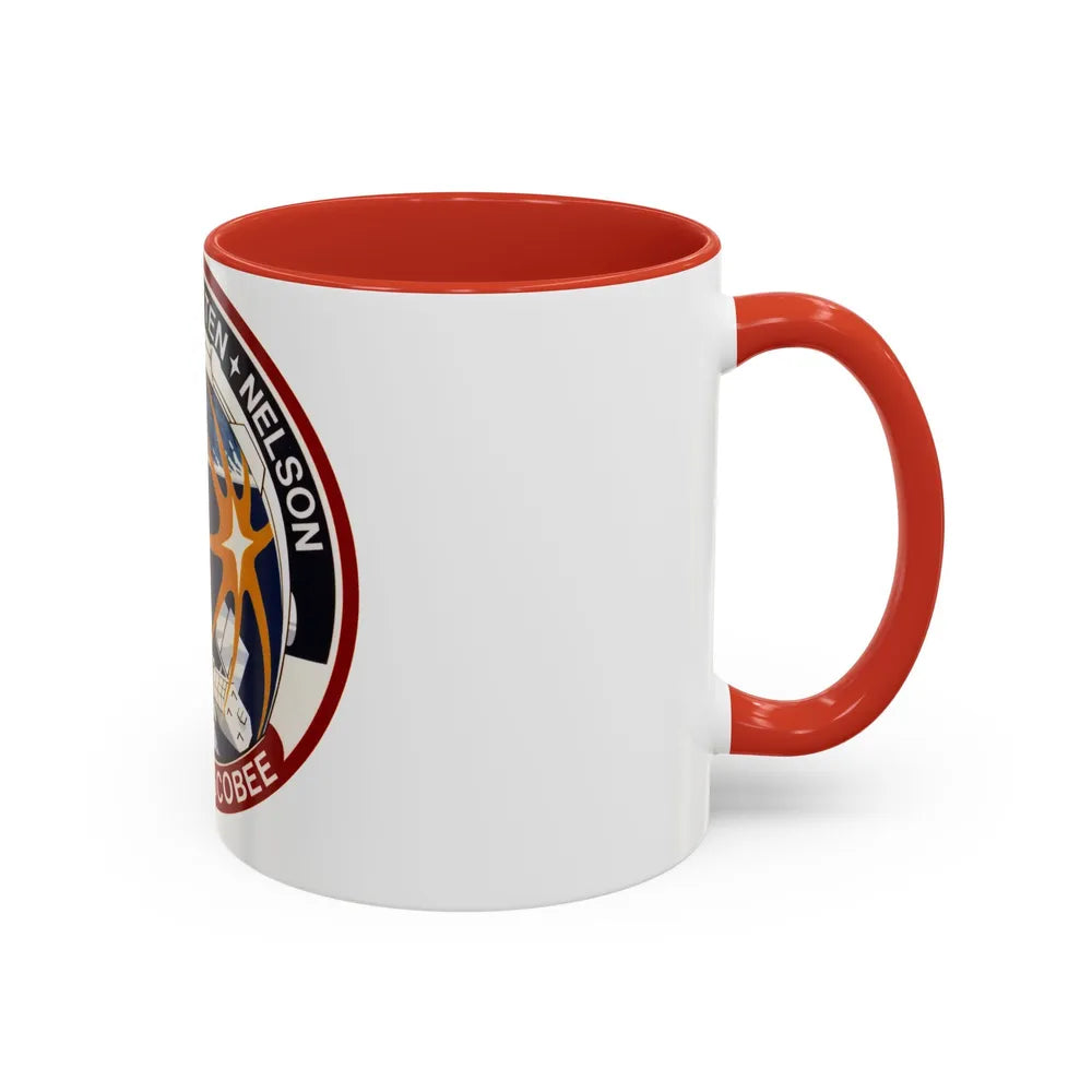 STS 41 C (NASA) Accent Coffee Mug-Go Mug Yourself