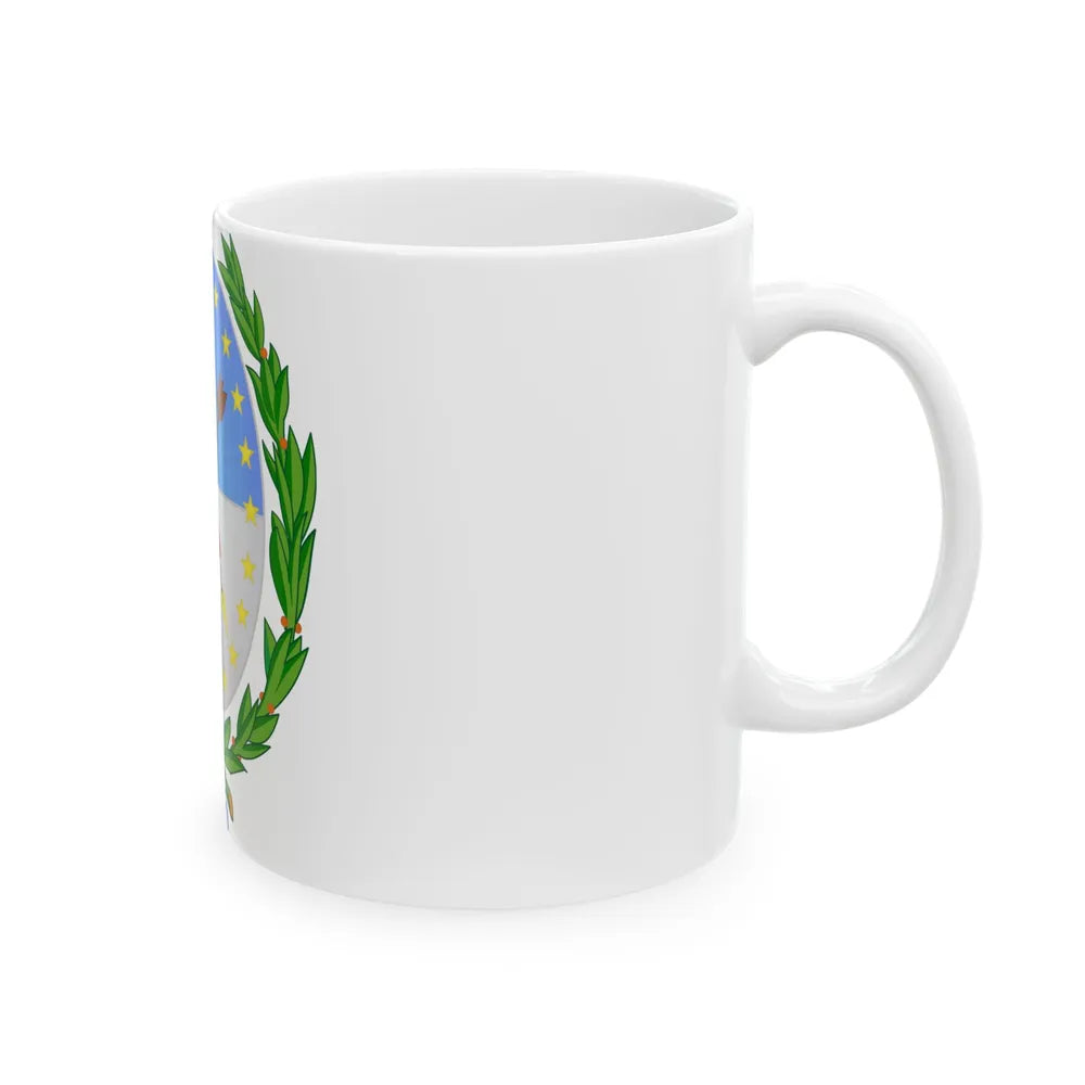 Coat of Arms Santa Fe Argentina - White Coffee Mug-Go Mug Yourself