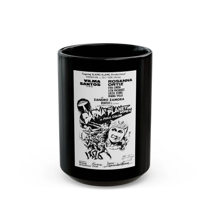 DARNA VS THE PLANET WOMEN 1975 Movie Poster - Black Coffee Mug-15oz-Go Mug Yourself