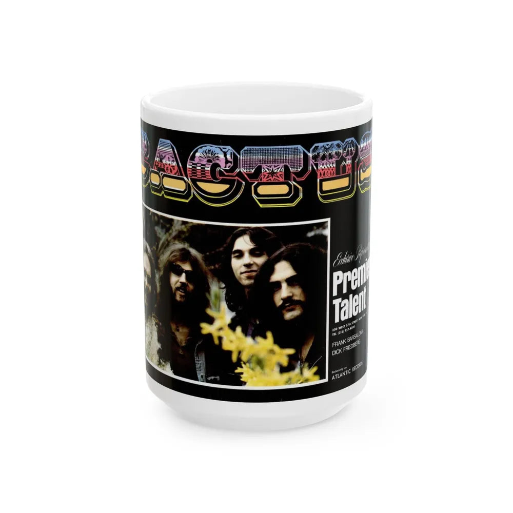 Cactus 1970 (Music Poster) White Coffee Mug-15oz-Go Mug Yourself