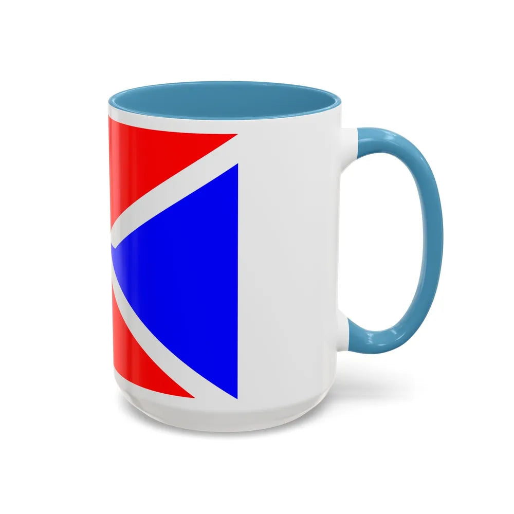 Flag of Dingli Malta - Accent Coffee Mug-Go Mug Yourself