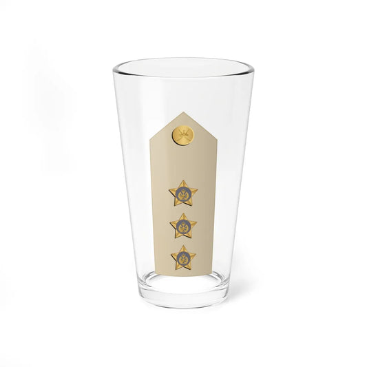 10.RAFO CAPT (Oman) (Military Rank) Pint Glass 16oz 16oz - Go Mug Yourself