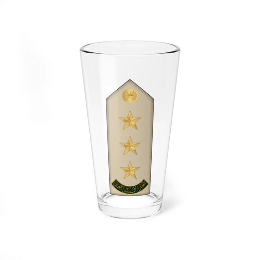 10.RAO CAPT (Oman) (Military Rank) Pint Glass 16oz 16oz - Go Mug Yourself