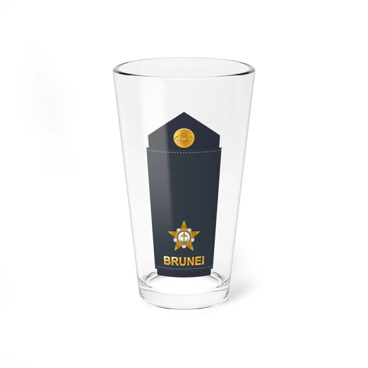 10.RBrAF 2LT (Brunei) (Military Rank) Pint Glass 16oz 16oz - Go Mug Yourself