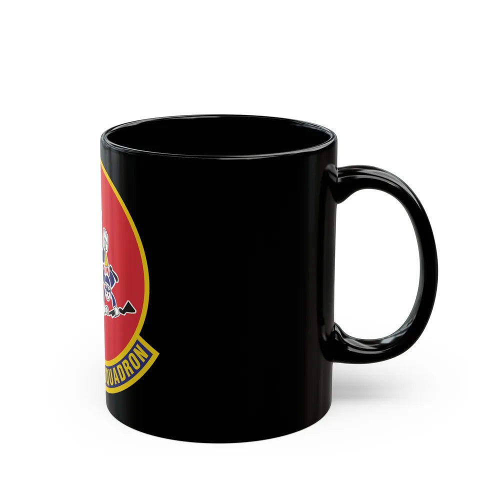 10th Airlift Squadron 2 (U.S. Air Force) Black Coffee Mug-Go Mug Yourself