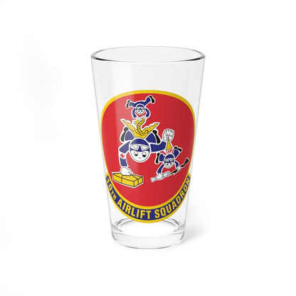 10th Airlift Squadron 2 (U.S. Air Force) Pint Glass 16oz-16oz-Go Mug Yourself