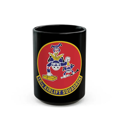 10th Airlift Squadron 2 (U.S. Air Force) Black Coffee Mug 15oz - Go Mug Yourself