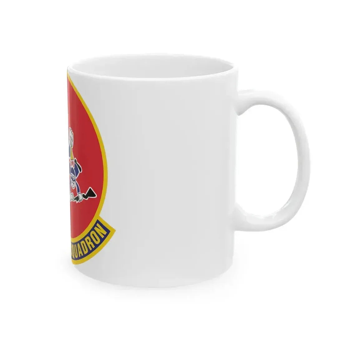 10th Airlift Squadron 2 (U.S. Air Force) White Coffee Mug - Go Mug Yourself