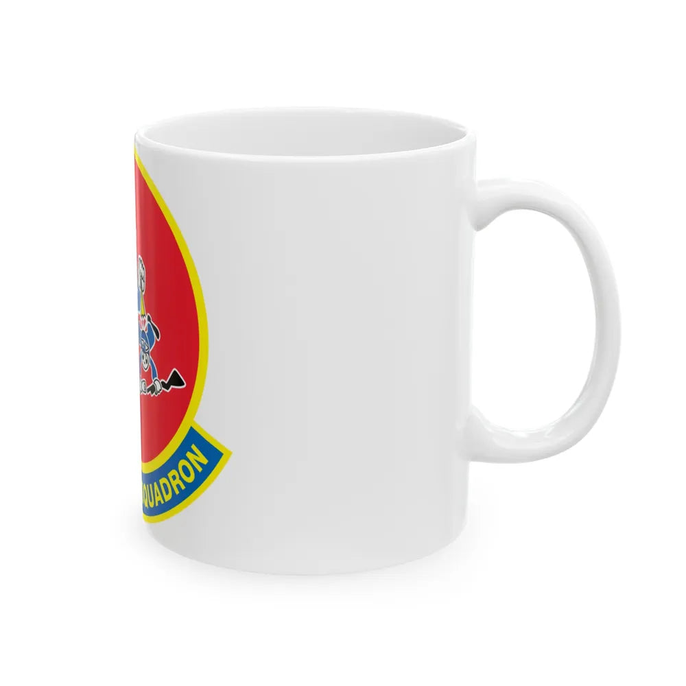 10th Airlift Squadron (U.S. Air Force) White Coffee Mug-Go Mug Yourself