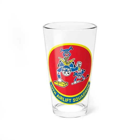 10th Airlift Squadron (U.S. Air Force) Pint Glass 16oz 16oz - Go Mug Yourself