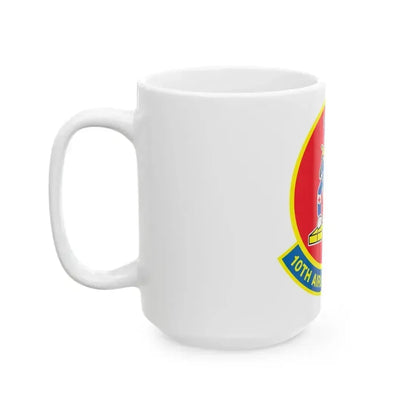 10th Airlift Squadron (U.S. Air Force) White Coffee Mug - Go Mug Yourself