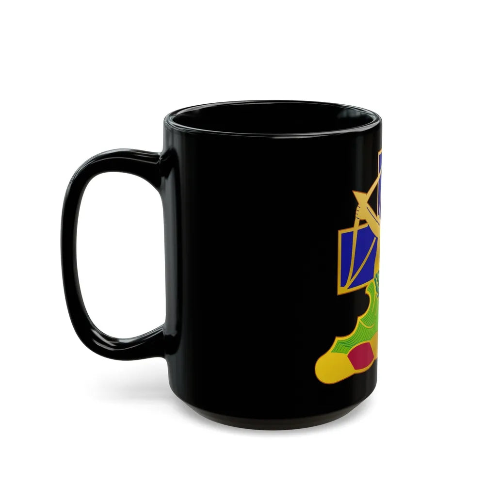 10th Antiaircraft Artillery Automatic Weapons Battalion (U.S. Army) Black Coffee Mug-Go Mug Yourself