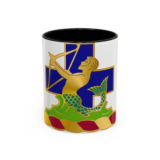 10th Antiaircraft Artillery Automatic Weapons Battalion (U.S. Army) Accent Coffee Mug 11oz Black - Go Mug Yourself
