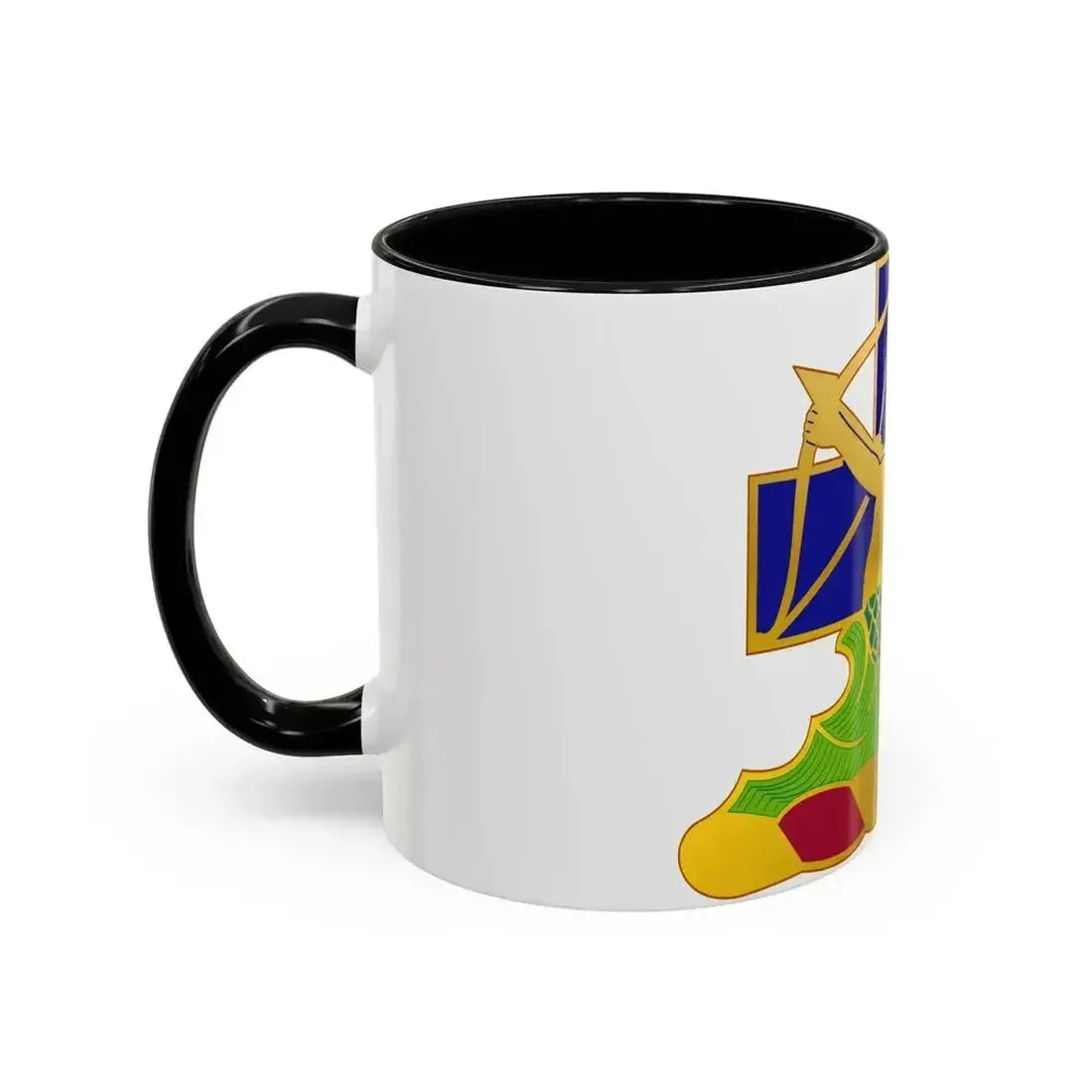 10th Antiaircraft Artillery Automatic Weapons Battalion (U.S. Army) Accent Coffee Mug - Go Mug Yourself