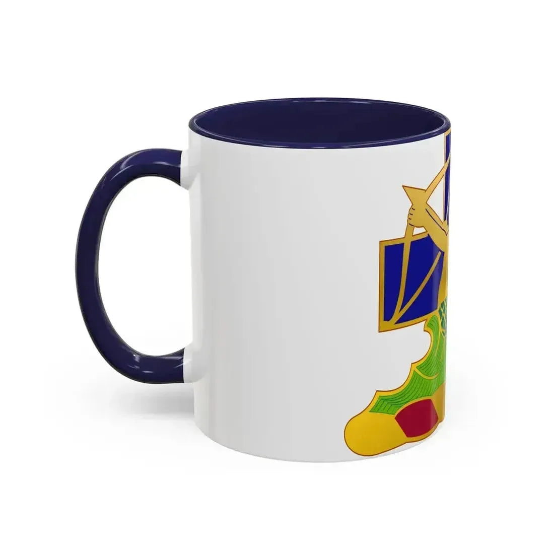 10th Antiaircraft Artillery Automatic Weapons Battalion (U.S. Army) Accent Coffee Mug - Go Mug Yourself