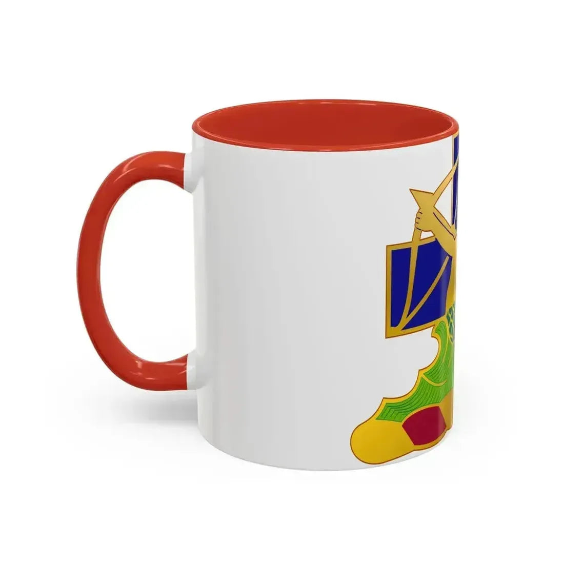 10th Antiaircraft Artillery Automatic Weapons Battalion (U.S. Army) Accent Coffee Mug - Go Mug Yourself