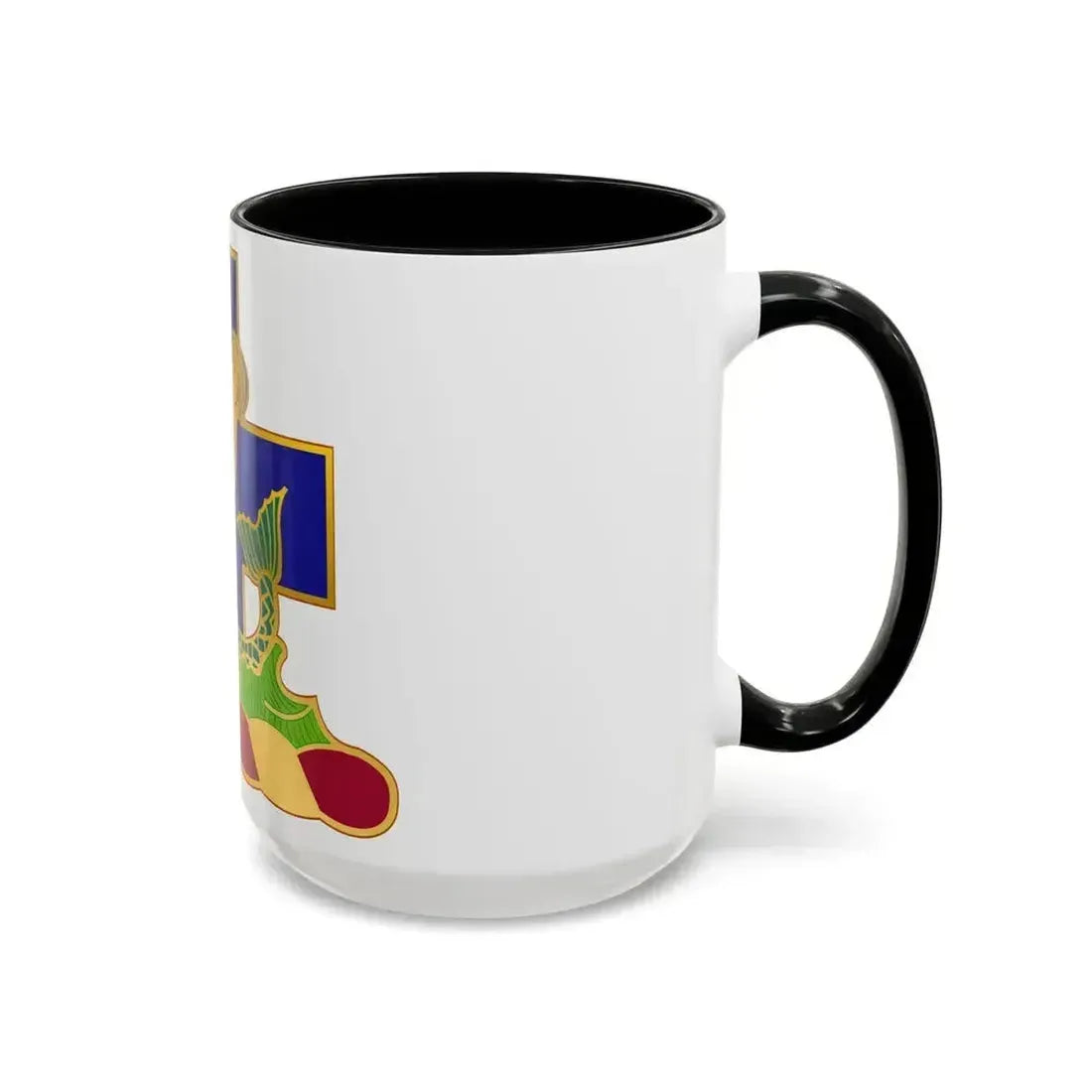 10th Antiaircraft Artillery Automatic Weapons Battalion (U.S. Army) Accent Coffee Mug - Go Mug Yourself