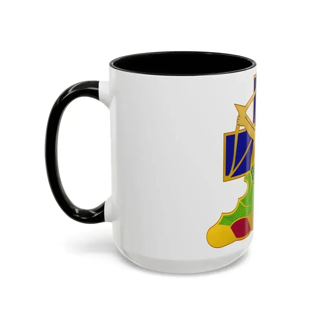 10th Antiaircraft Artillery Automatic Weapons Battalion (U.S. Army) Accent Coffee Mug - Go Mug Yourself