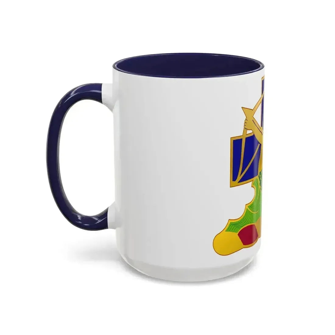 10th Antiaircraft Artillery Automatic Weapons Battalion (U.S. Army) Accent Coffee Mug - Go Mug Yourself