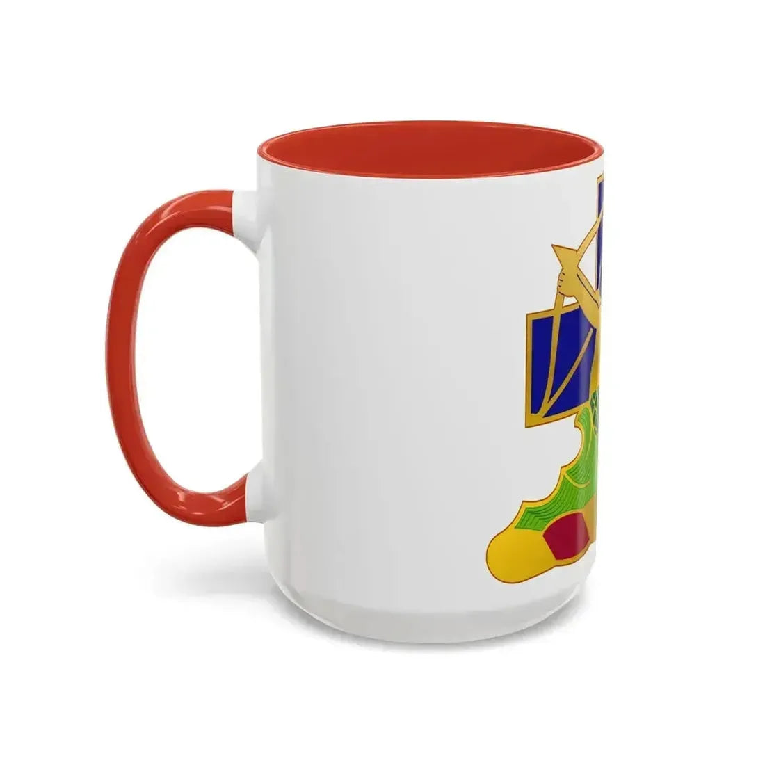 10th Antiaircraft Artillery Automatic Weapons Battalion (U.S. Army) Accent Coffee Mug - Go Mug Yourself