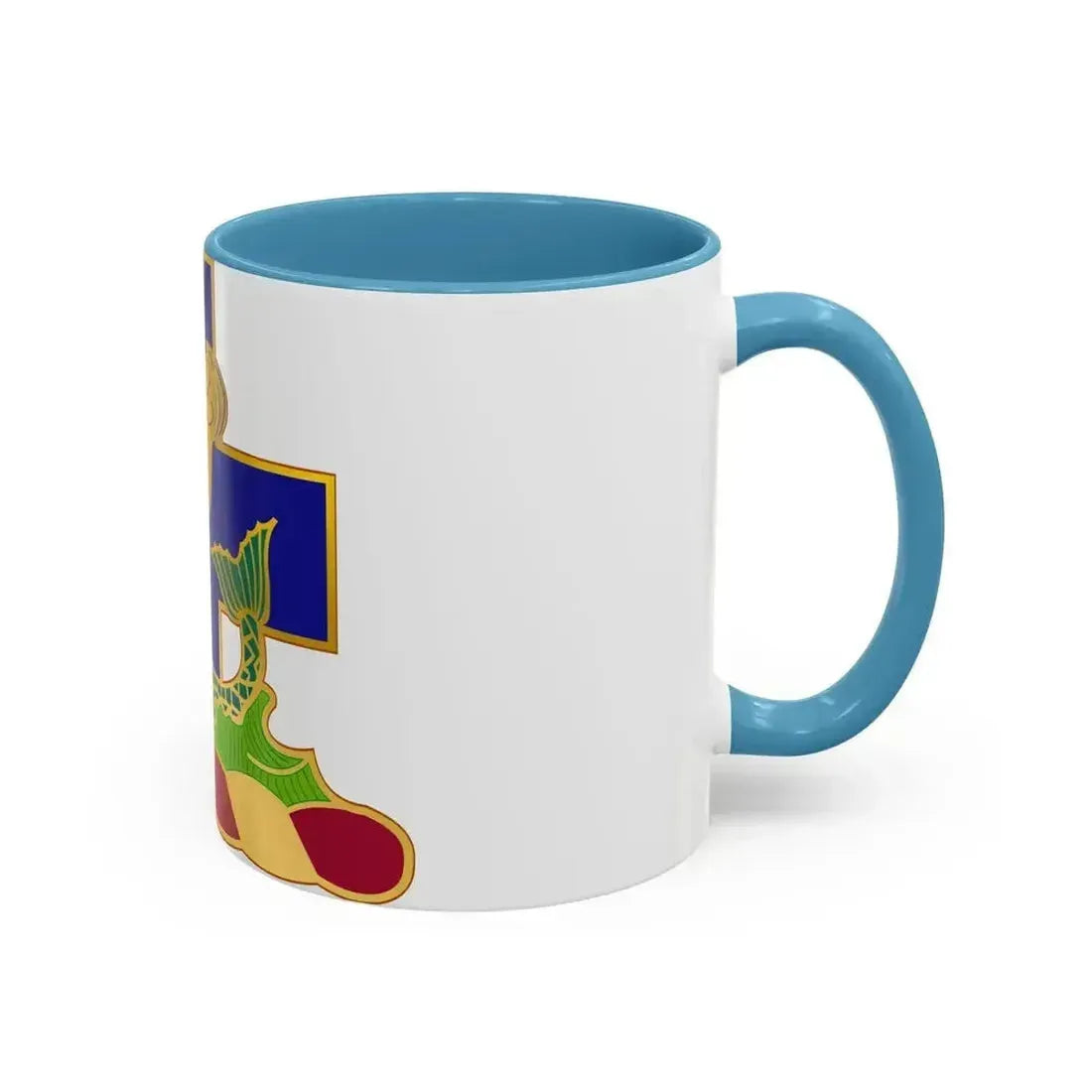 10th Antiaircraft Artillery Automatic Weapons Battalion (U.S. Army) Accent Coffee Mug - Go Mug Yourself