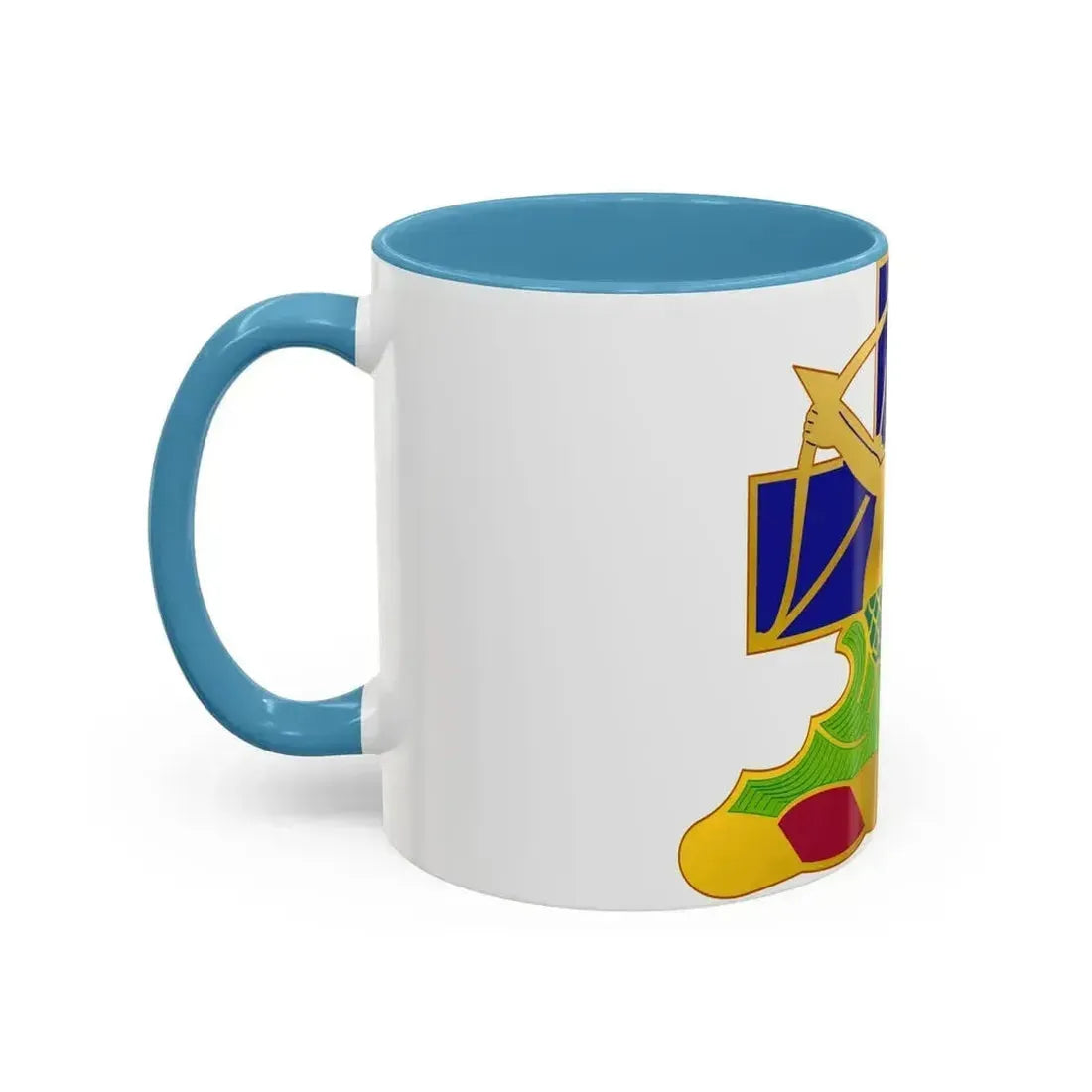 10th Antiaircraft Artillery Automatic Weapons Battalion (U.S. Army) Accent Coffee Mug - Go Mug Yourself