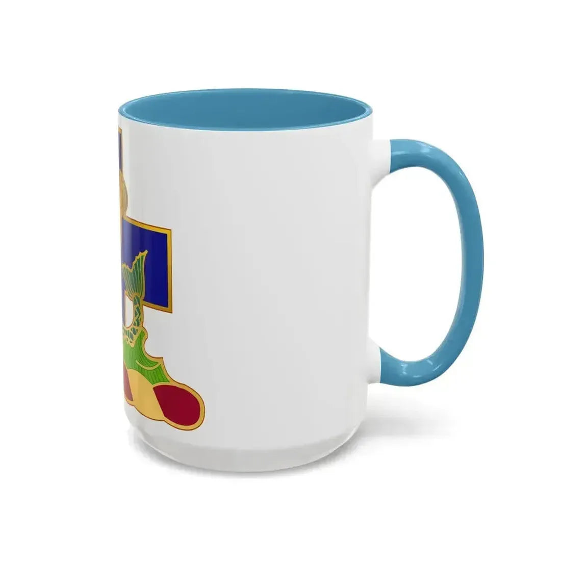 10th Antiaircraft Artillery Automatic Weapons Battalion (U.S. Army) Accent Coffee Mug - Go Mug Yourself