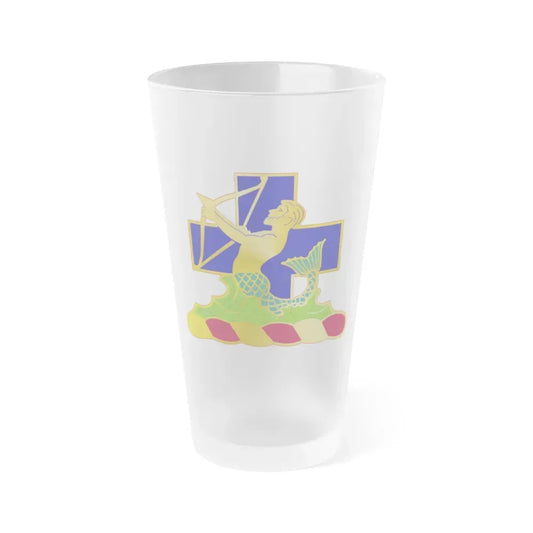 10th Antiaircraft Artillery Automatic Weapons Battalion (U.S. Army) Frosted Pint Glass 16oz Default Title - Go Mug Yourself