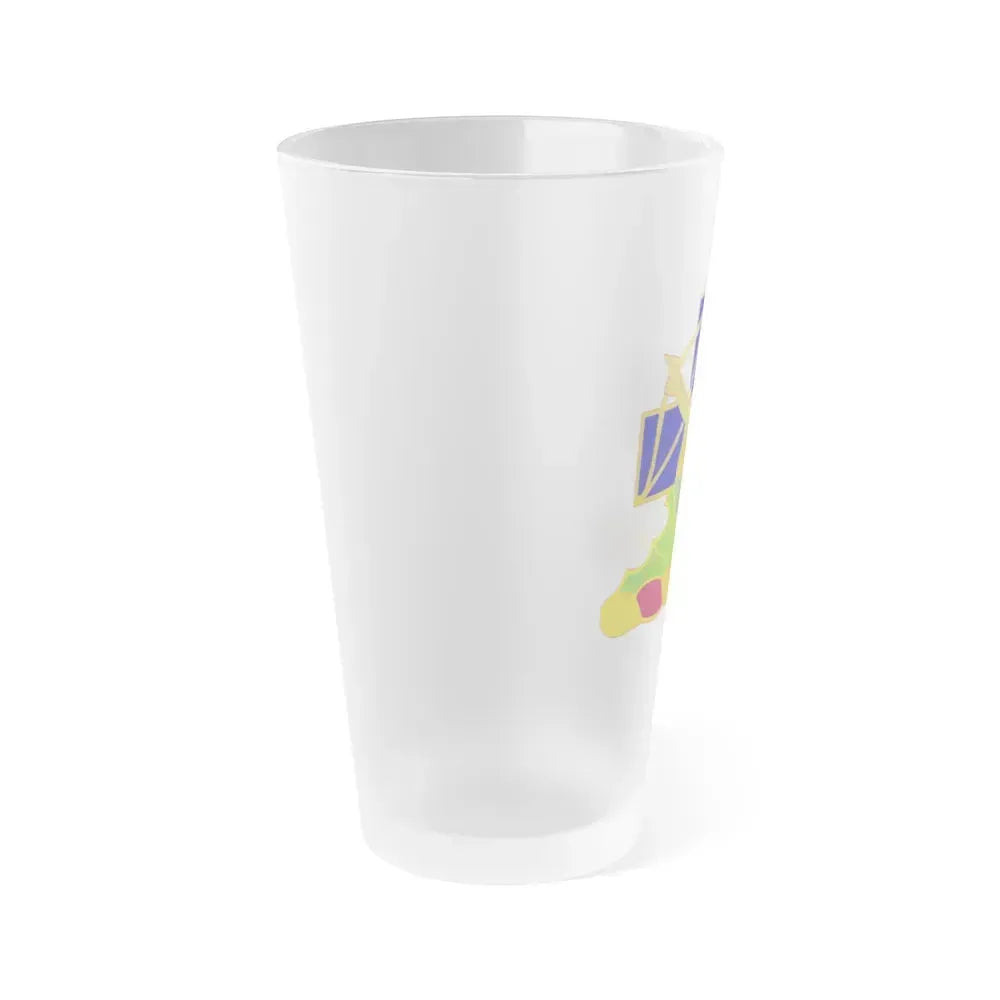 10th Antiaircraft Artillery Automatic Weapons Battalion (U.S. Army) Frosted Pint Glass 16oz - Go Mug Yourself