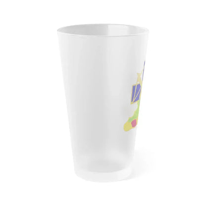 10th Antiaircraft Artillery Automatic Weapons Battalion (U.S. Army) Frosted Pint Glass 16oz - Go Mug Yourself