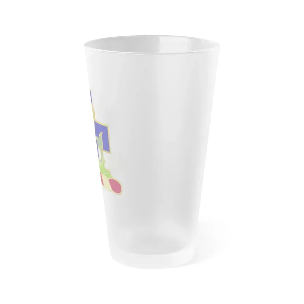 10th Antiaircraft Artillery Automatic Weapons Battalion (U.S. Army) Frosted Pint Glass 16oz - Go Mug Yourself