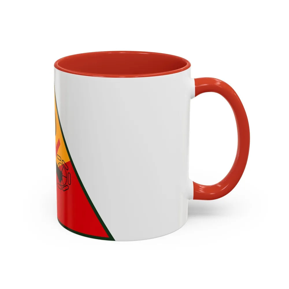 10th Armored Division (U.S. Army) Accent Coffee Mug-Go Mug Yourself